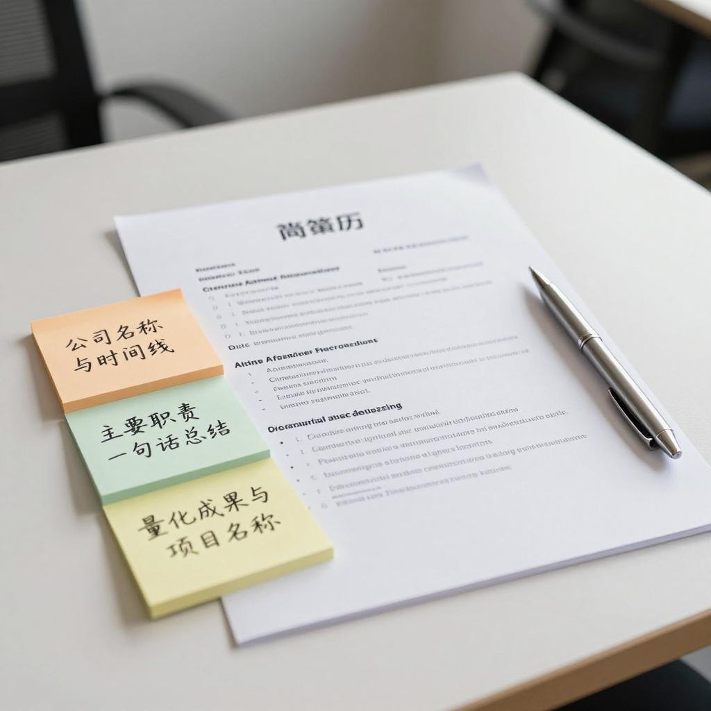 产品专员的工作经历怎么写？第二张图