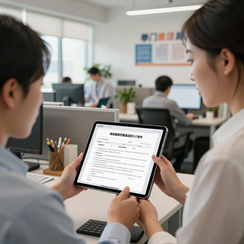 高质量简历需要满足的几个条件 高质量简历需要满足的几个条件第一张图