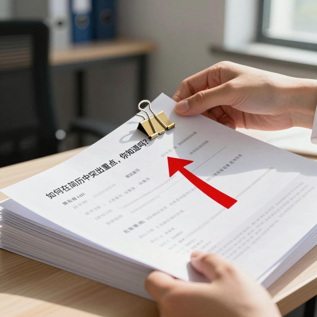 如何在简历中突出重点,你知道吗? 如何在简历中突出重点,你知道吗?第一张图