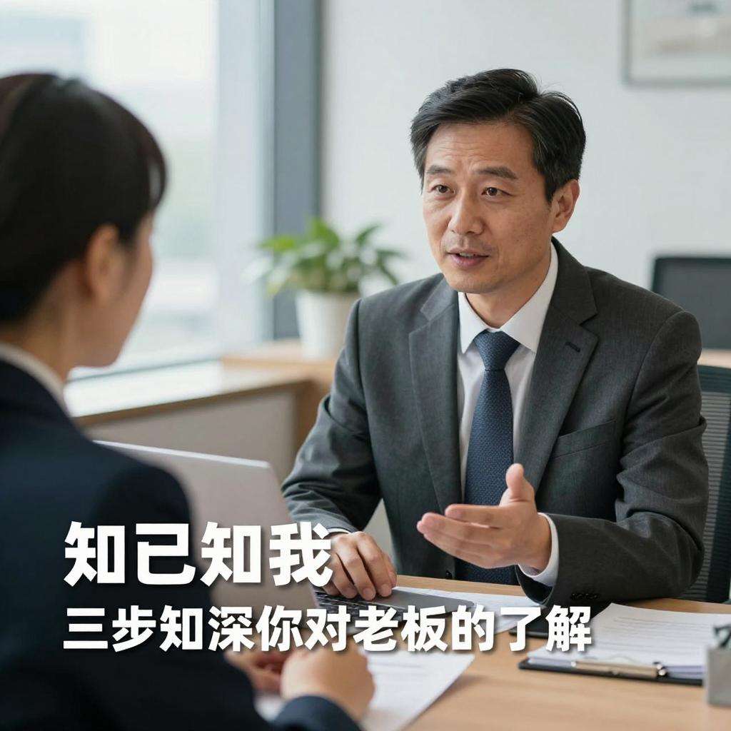 知己知彼，三步加深你对老板的了解第一张图