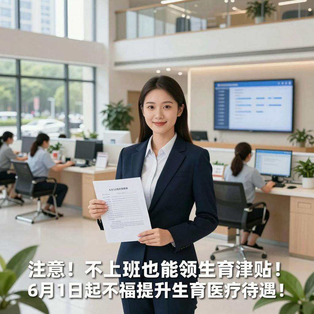 注意！不上班也能领生育津贴！6月1日起全面提升生育医疗待遇！第三张图