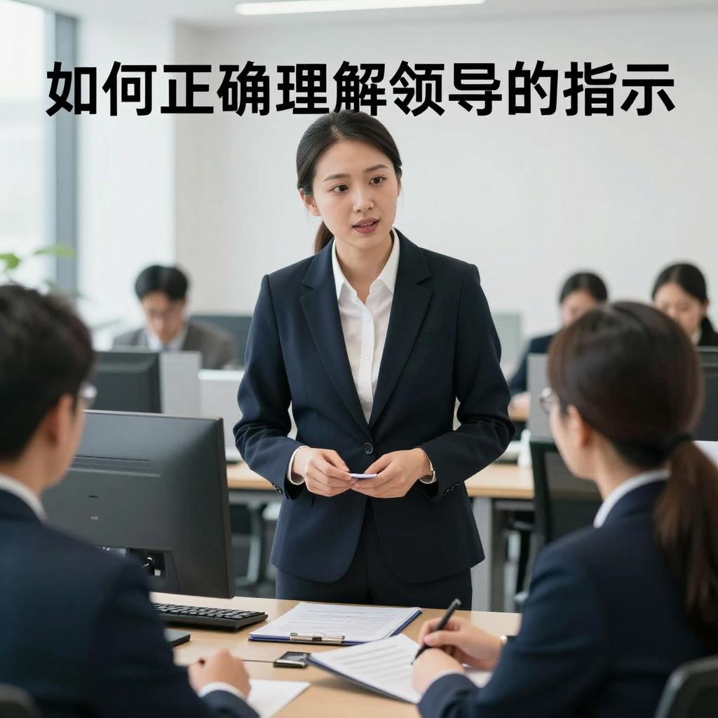 职场小妙招：如何正确理解领导的指示第一张图
