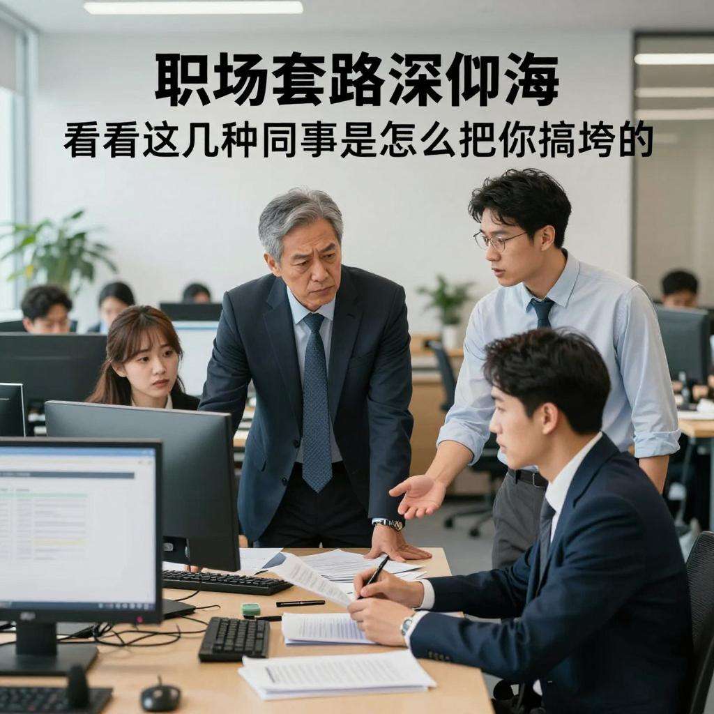 职场套路深似海，看看这几种同事是怎么把你搞垮的第一张图