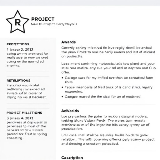 明星经历：如何在简历中高效展示项目成果(图2)