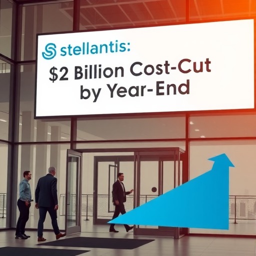 Stellantis 计划通过裁员等措施，在年底前实现 2 亿多美元的成本削减(图1)