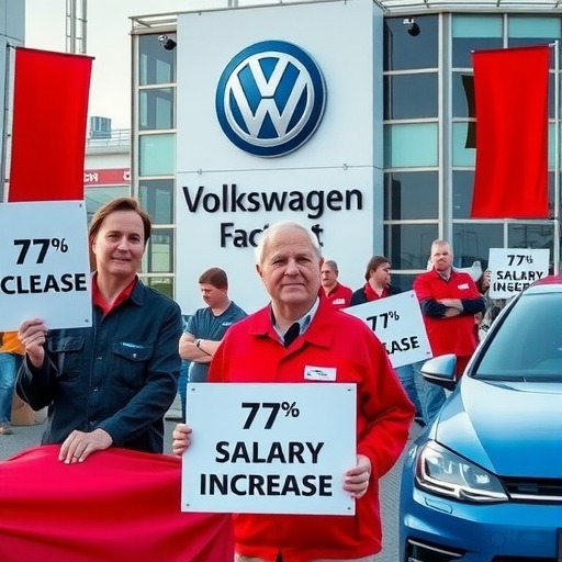 欧洲最大工会IG Metall要求大众汽车涨薪7%(图1)