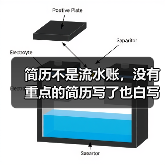 简历不是流水账，没有重点的简历写了也白写