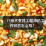 IT技术支持工程师的工作经历怎么写？（图4）