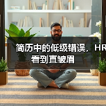 简历中的低级错误,HR看到直皱眉(图2) 简历中的低级错误,HR看到直皱眉(图2)