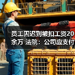 员工因迟到被扣工资20余万 法院：公司应支付员工工资差额19万余元（图3）