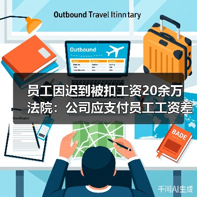 员工因迟到被扣工资20余万 法院：公司应支付员工工资差额19万余元（图1）