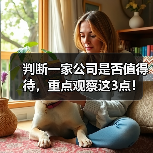 判断一家公司是否值得待，重点观察这3点！（图1）