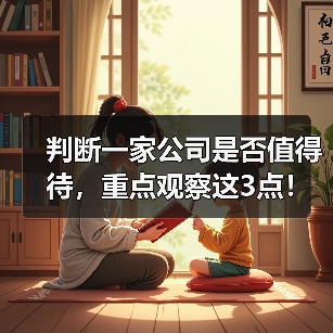 判断一家公司是否值得待，重点观察这3点！（图3）