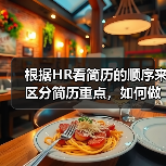 根据HR看简历的顺序来区分简历重点，如何做？（图1）