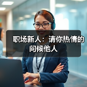 职场新人：请你热情的问候他人（图4）