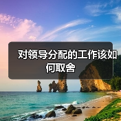 对领导分配的工作该如何取舍（图1）