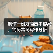 制作一份好简历不容易,简历常见写作分析(图2) 制作一份好简历不容易,简历常见写作分析(图2)
