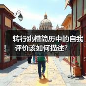 转行跳槽简历中的自我评价该如何描述?(图3) 转行跳槽简历中的自我评价该如何描述?(图3)