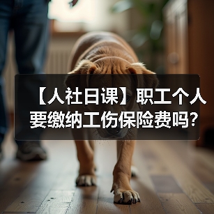 【人社日课】职工个人要缴纳工伤保险费吗?(图2) 【人社日课】职工个人要缴纳工伤保险费吗?(图2)