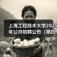 上海工程技术大学2025年公开招聘公告(第四批)(图1) 上海工程技术大学2025年公开招聘公告(第四批)(图1)