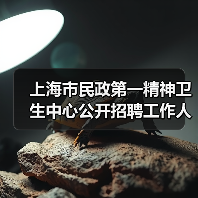 上海市民政第一精神卫生中心公开招聘工作人员公告（图1）