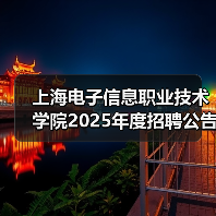 上海电子信息职业技术学院2025年度招聘公告(第二批次)(图4) 上海电子信息职业技术学院2025年度招聘公告(第二批次)(图4)