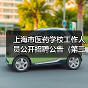 上海市医药学校工作人员公开招聘公告(第三批)(图4) 上海市医药学校工作人员公开招聘公告(第三批)(图4)