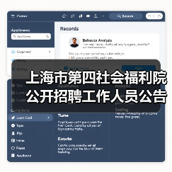 上海市第四社会福利院公开招聘工作人员公告(图2) 上海市第四社会福利院公开招聘工作人员公告(图2)