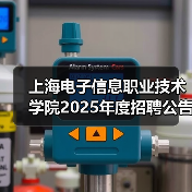 上海电子信息职业技术学院2025年度招聘公告(第三批次)(图1) 上海电子信息职业技术学院2025年度招聘公告(第三批次)(图1)