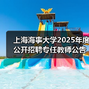 上海海事大学2025年度公开招聘专任教师公告（第二批）（图3）