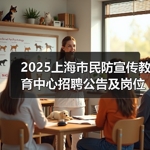 2025上海市民防宣传教育中心招聘公告及岗位报考指南（图3）