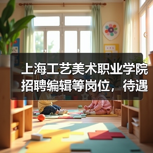 上海工艺美术职业学院招聘编辑等岗位，待遇优厚（图2）