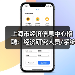 上海市经济信息中心招聘：经济研究人员/系统开发/财务岗位开放申请（图4）