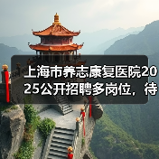 上海市养志康复医院2025公开招聘多岗位，待遇优厚（图2）
