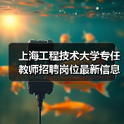上海工程技术大学专任教师招聘岗位最新信息(图1) 上海工程技术大学专任教师招聘岗位最新信息(图1)