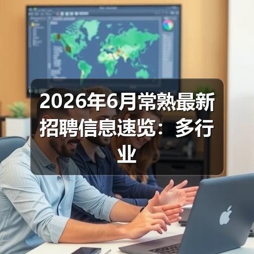 2026年6月常熟最新招聘信息速览:多行业岗位集中释放(图3) 2026年6月常熟最新招聘信息速览:多行业岗位集中释放