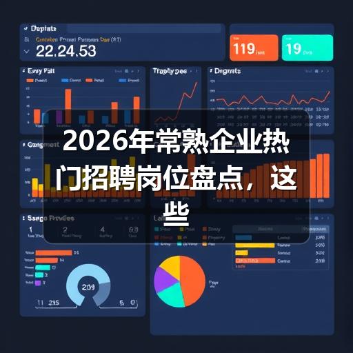 2026年常熟企业热门招聘岗位盘点,这些行业正在大量招人(图1) 2026年常熟企业热门招聘岗位盘点,这些行业正在大量招人