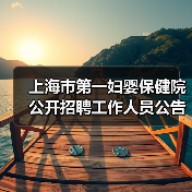 上海市第一妇婴保健院公开招聘工作人员公告(图4) 上海市第一妇婴保健院公开招聘工作人员公告(图4)