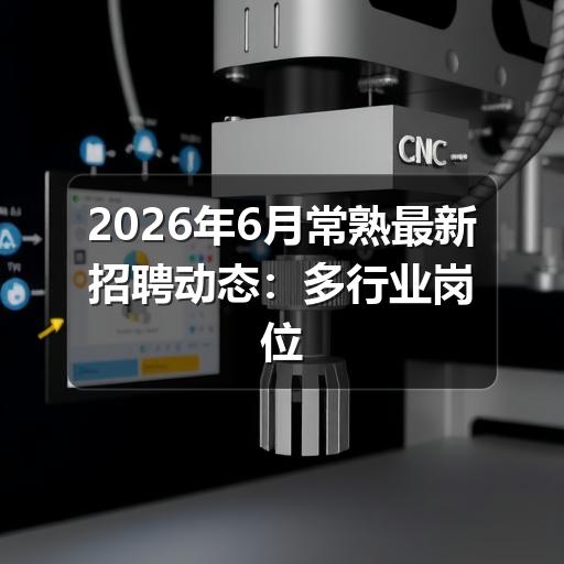 2026年6月常熟最新招聘动态:多行业岗位集中释放(图1) 2026年6月常熟最新招聘动态:多行业岗位集中释放
