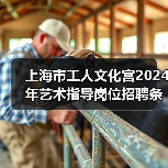 上海市工人文化宫2024年艺术指导岗位招聘条件及流程(图1) 上海市工人文化宫2024年艺术指导岗位招聘条件及流程(图1)