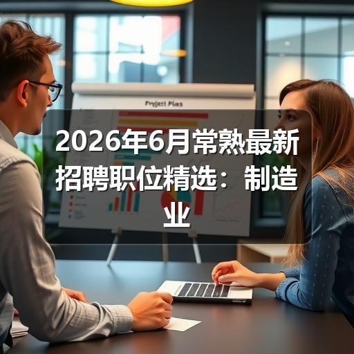 2026年6月常熟最新招聘职位精选:制造业、服务业、技术岗持续热招(图3) 2026年6月常熟最新招聘职位精选:制造业、服务业、技术岗持续热招