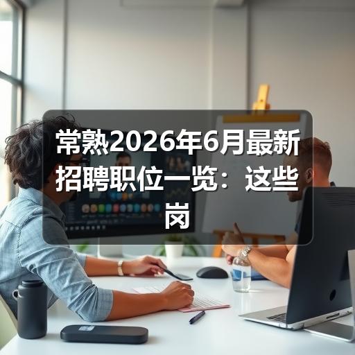 常熟2026年6月最新招聘职位一览:这些岗位正在热招中(图2) 常熟2026年6月最新招聘职位一览:这些岗位正在热招中