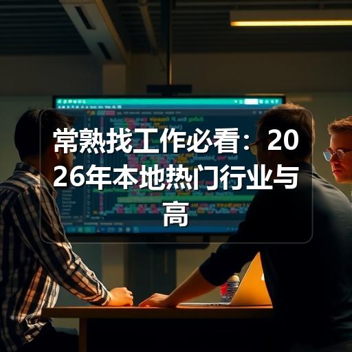 常熟找工作必看:2026年本地热门行业与高效求职渠道盘点(图1) 常熟找工作必看:2026年本地热门行业与高效求职渠道盘点