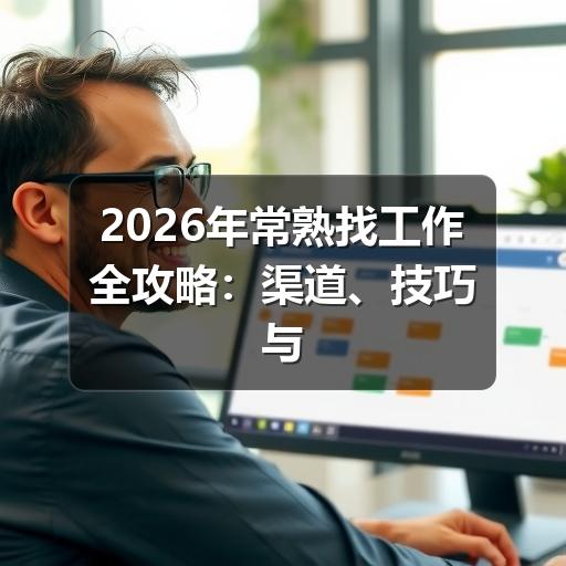 2026年常熟找工作全攻略:渠道、技巧与避坑指南(图1) 2026年常熟找工作全攻略:渠道、技巧与避坑指南