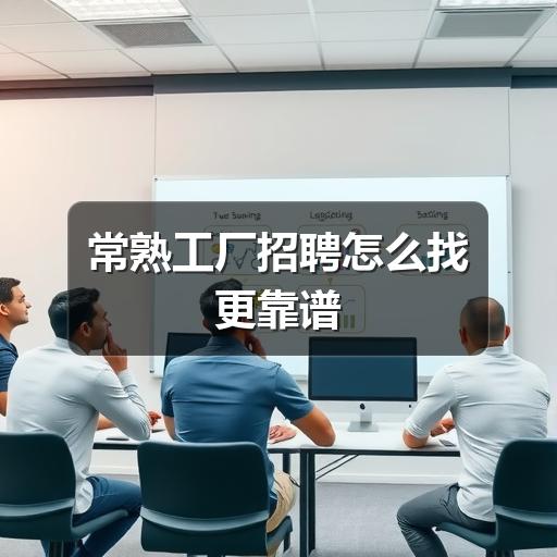 常熟工厂招聘怎么找更靠谱(图1) 常熟工厂招聘怎么找更靠谱