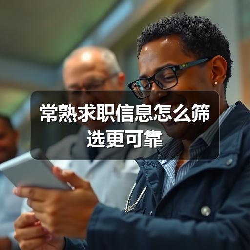 常熟求职信息怎么筛选更可靠(图3) 常熟求职信息怎么筛选更可靠