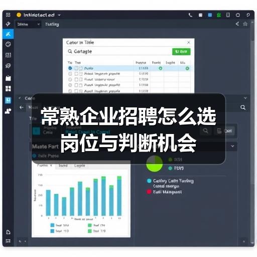 常熟企业招聘怎么选岗位与判断机会(图2) 常熟企业招聘怎么选岗位与判断机会
