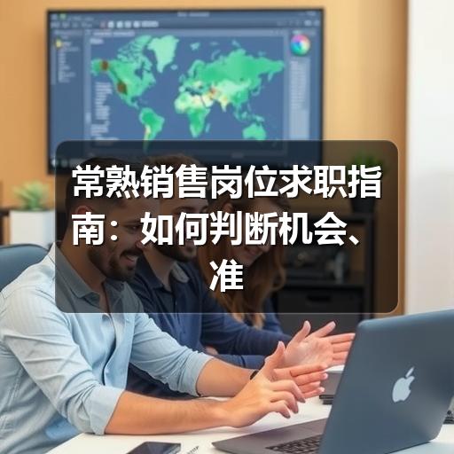 常熟销售岗位求职指南:如何判断机会、准备简历与避开常见误区(图2) 常熟销售岗位求职指南:如何判断机会、准备简历与避开常见误区