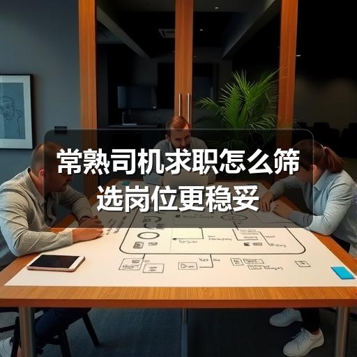 常熟司机求职怎么筛选岗位更稳妥(图1) 常熟司机求职怎么筛选岗位更稳妥