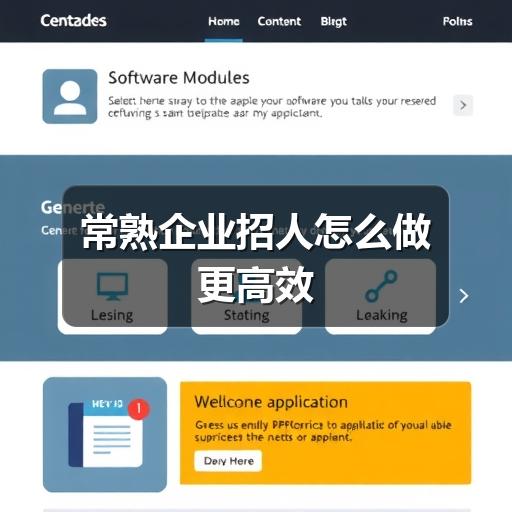 常熟企业招人怎么做更高效(图2) 常熟企业招人怎么做更高效